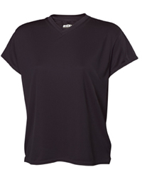 Ladies' Active V-neck Tee, UPF 50+