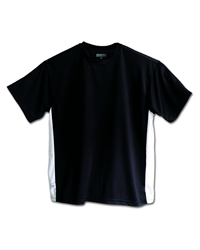 Active Tee with side-stripe, UPF 50+