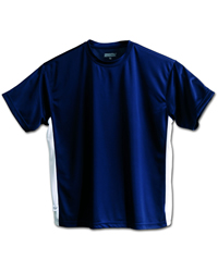 Active Tee with side-stripe, UPF 50+