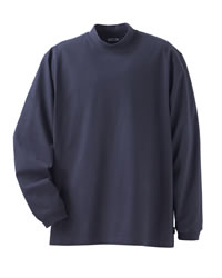 ClimaLite� Men�s Long-Sleeve Sueded Jersey Mock