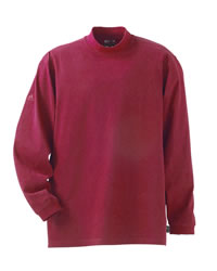 ClimaLite� Men�s Long-Sleeve Sueded Jersey Mock