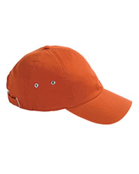 6-Panel Twill Cap with Metal Eyelets