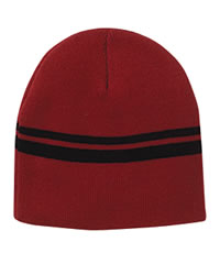 Double-Stripe Beanie