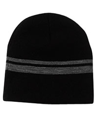 Double-Stripe Beanie