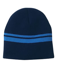 Double-Stripe Beanie