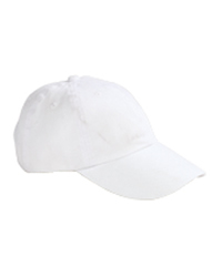 6-Panel Brushed Twill Unconstructed Cap