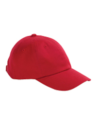 6-Panel Brushed Twill Unconstructed Cap