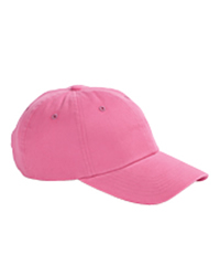 6-Panel Brushed Twill Unconstructed Cap