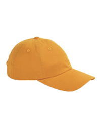 6-Panel Brushed Twill Unconstructed Cap