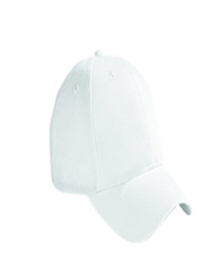 6-Panel Brushed Twill Structured Cap
