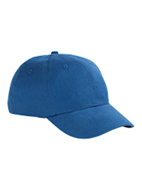 6-Panel Brushed Twill Structured Cap
