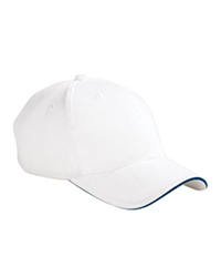6-Panel Twill Sandwich Baseball Cap