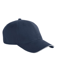 6-Panel Twill Sandwich Baseball Cap