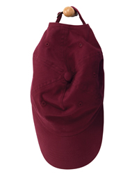5-Panel Brushed Twill Unconstructed Cap