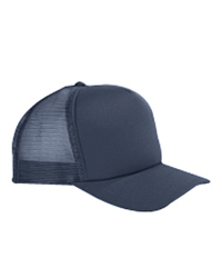 5-Panel Twill Trucker Cap