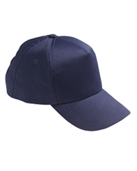 5-Panel Twill Structured Cap