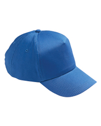 5-Panel Twill Structured Cap