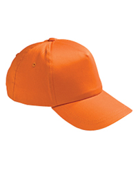 5-Panel Twill Structured Cap