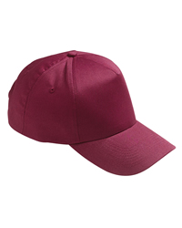 5-Panel Twill Structured Cap