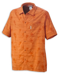 Snook Jacquard Print Men�s Short-Sleeve Shirt