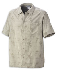 Snook Jacquard Print Men�s Short-Sleeve Shirt