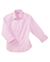 Halifax Cotton Ladies� 3/4-Sleeve Shirt