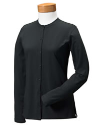 Stretch Jersey Long-Sleeve Cardigan