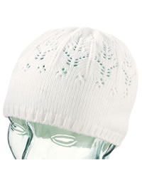Pointelle Chenille Beanie