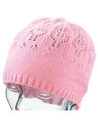 Pointelle Chenille Beanie