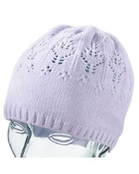 Pointelle Chenille Beanie
