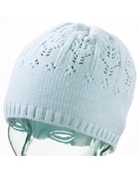 Pointelle Chenille Beanie