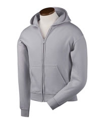 7.75 oz 50/50 Youth Full-Zip Hooded Sweatshirt