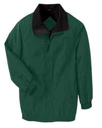 Fleece-Lined Nylon Jacket