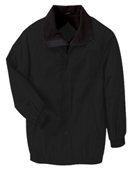 Fleece-Lined Nylon Jacket