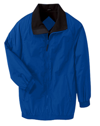 Fleece-Lined Nylon Jacket