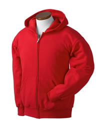 7.8 oz 50/50 Full-Zip Hoodie