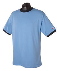 5.7 oz Cotton Tagless Ringer T-shirt