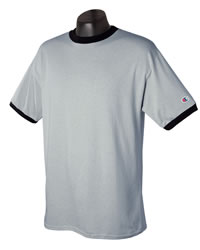 5.7 oz Cotton Tagless Ringer T-shirt