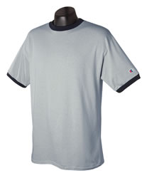 5.7 oz Cotton Tagless Ringer T-shirt