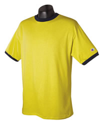 5.7 oz Cotton Tagless Ringer T-shirt