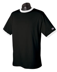 5.7 oz Cotton Tagless Ringer T-shirt