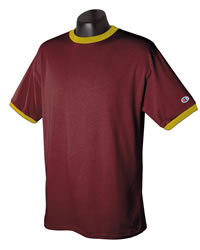 5.7 oz Cotton Tagless Ringer T-shirt
