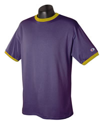 5.7 oz Cotton Tagless Ringer T-shirt