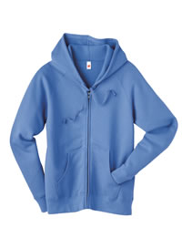 8 oz 80/20 Ladies� Fleece Full-Zip Hoodie