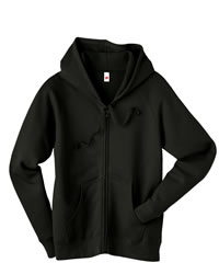 8 oz 80/20 Ladies� Fleece Full-Zip Hoodie